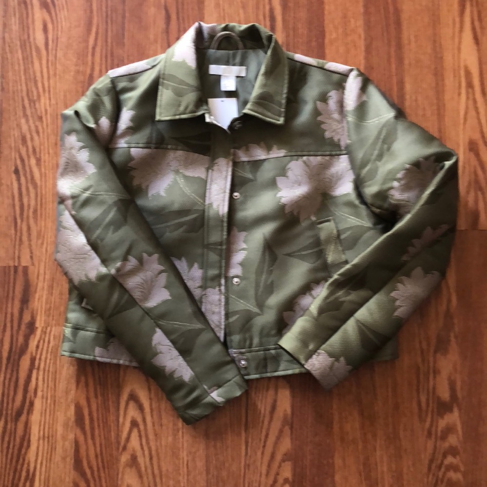 H&M floral crop jacket - Picture 4 of 7